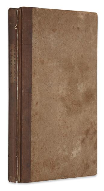 BEAUMONT, WILLIAM. Experiments and Observations on the Gastric Juice and the Physiology of Digestion.  1833